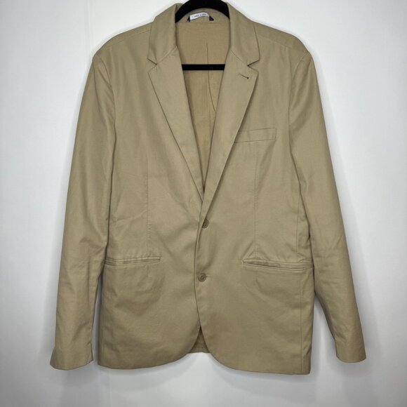 GAP Men's Tan Twill Blazer Medium - Picture 1 of 9